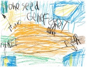 Kid’s Art of One Seed
