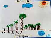 Kid’s Art of One Seed