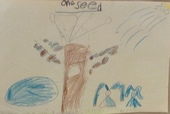 Kid’s Art of One Seed