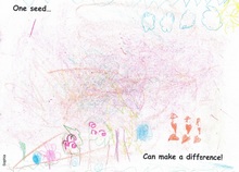 Kid’s Art of One Seed