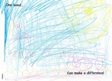 Kid’s Art of One Seed