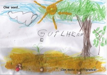 Kid’s Art of One Seed