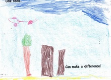 Kid’s Art of One Seed