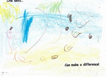 Kid’s Art of One Seed