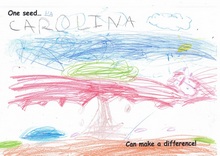 Kid’s Art of One Seed