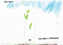 Kid’s Art of One Seed