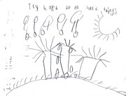 Kid’s Art of One Seed