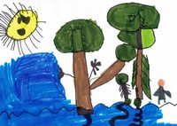 Kid’s Art of One Seed