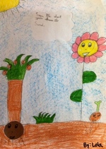 Kid’s Art of One Seed