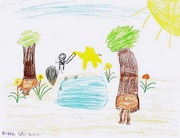 Kid’s Art of One Seed