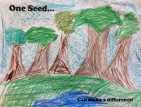 Kid’s Art of One Seed