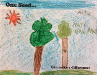 Kid’s Art of One Seed