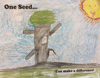 Kid’s Art of One Seed