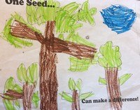 Kid’s Art of One Seed