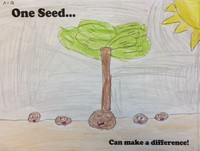 Kid’s Art of One Seed