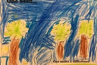 Kid’s Art of One Seed