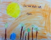 Kid’s Art of One Seed